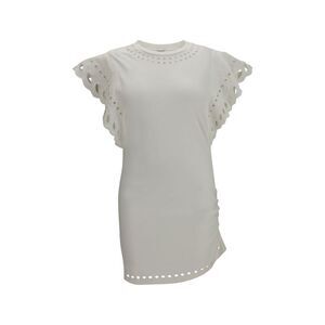 Marant Etoile White Cotton Casual Women's Dress